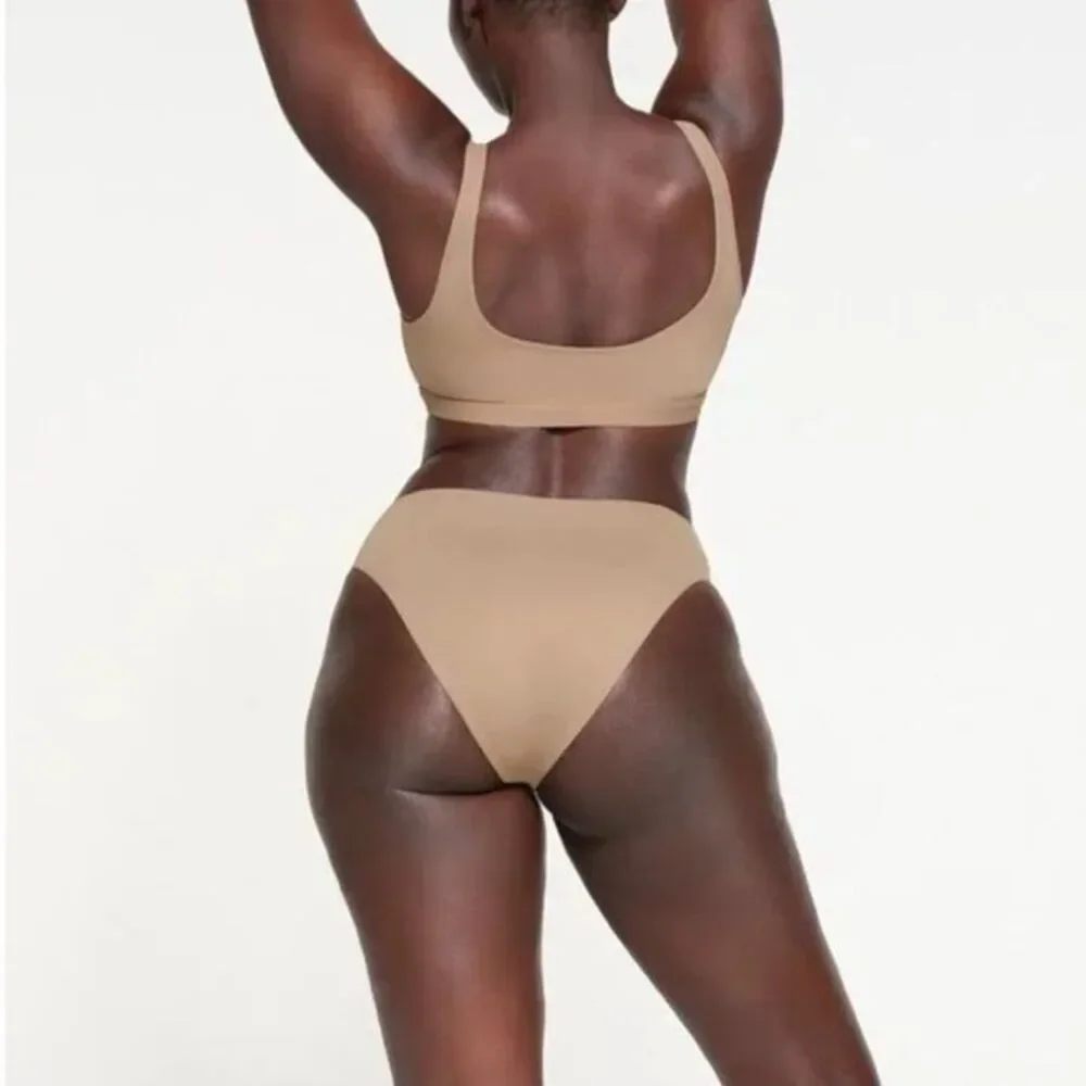 Skims Swim Mid Waist Bottom Desert Size Small